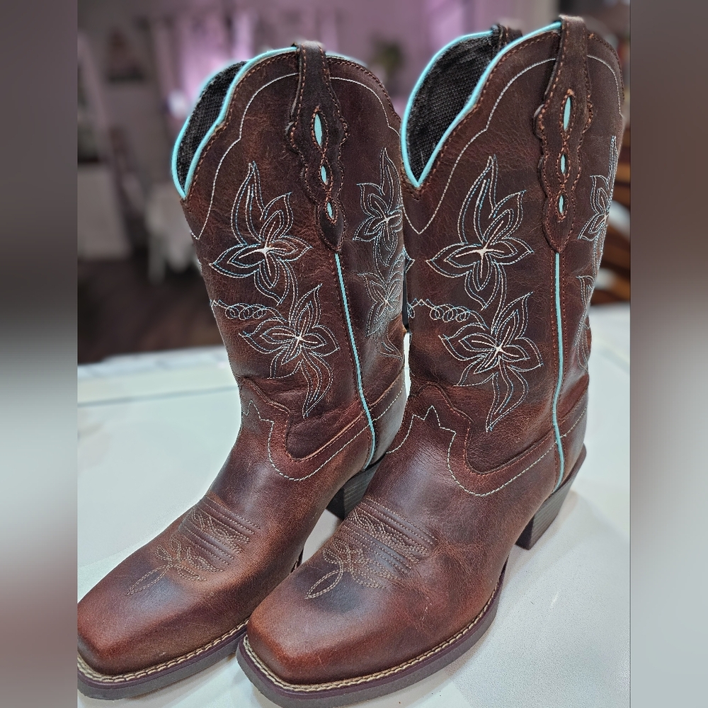 Justin Women's Arin Western Boots Sz 9B